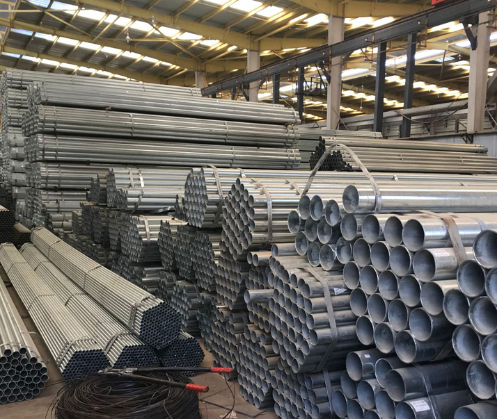 平谷q235b热镀锌带钢管